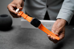 AquaFlex FKM Strap For Apple Watch 46/45/44 MM Series 11/10/9/8/7/6/5/4 Se/Se2/Se3 Gen