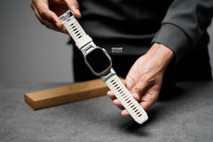 FKM Motion Band With Titanium Buckle For Apple Watch 49 MM Series Ultra/Ultra 2/Ultra 3