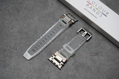 Frosted Fluoro Strap with Titanium Buckle 46/45/44 MM Series 11/10/9/8/7/6/5/4 (Se/Se2/Se3Gen)