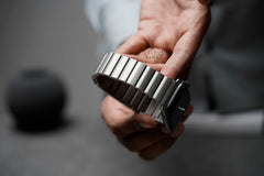 Matte Finish Titanium Band For Apple Watch 46/45/44 MM Series 11/10/9/8/7/6/5/4 Se/Se2/Se3 Gen