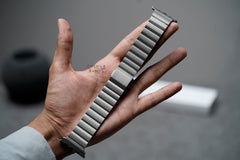 Matte Finish Titanium Band For Apple Watch 46/45/44 MM Series 11/10/9/8/7/6/5/4 Se/Se2/Se3 Gen