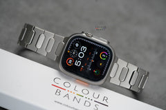 Real Titanium X Band For Apple Watch 49 MM Series Ultra/Ultra 2/Ultra 3