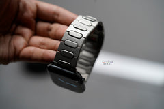 Real Titanium X Band For Apple Watch 46/45/44 MM Series 11/10/9/8/7/6/5/4 Se/Se2/Se3 Gen