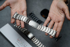 Titanium TB1 Matte Band For Apple Watch 46/45/44 MM Series 11/10/9/8/7/6/5/4 Series 11/10/9/8/7/6/5/4 (Se/Se2/Se3 Gen)