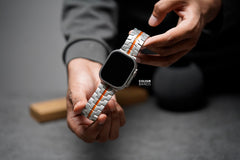 Titanium TB2 Link Strap For Apple Watch 49 MM Series Ultra/Ultra 2/Ultra 3