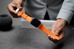 AquaFlex FKM Strap For Apple Watch 46/45/44 MM Series 10/9/8/7/6/5/4/Se/Se2Gen