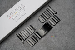 Black Titanium TB4 Link Strap For Apple Watch 46/45/44 MM Series 10/9/8/7/6/5/4/Se/Se2Gen