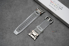 Frosted Fluoro Strap with Titanium Buckle 46/45/44 MM Series 10/9/8/7/6/5/4/Se/Se2Gen