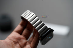 Matte Finish Titanium Band For Apple Watch 46/45/44 MM Series 10/9/8/7/6/5/4/Se/Se2Gen