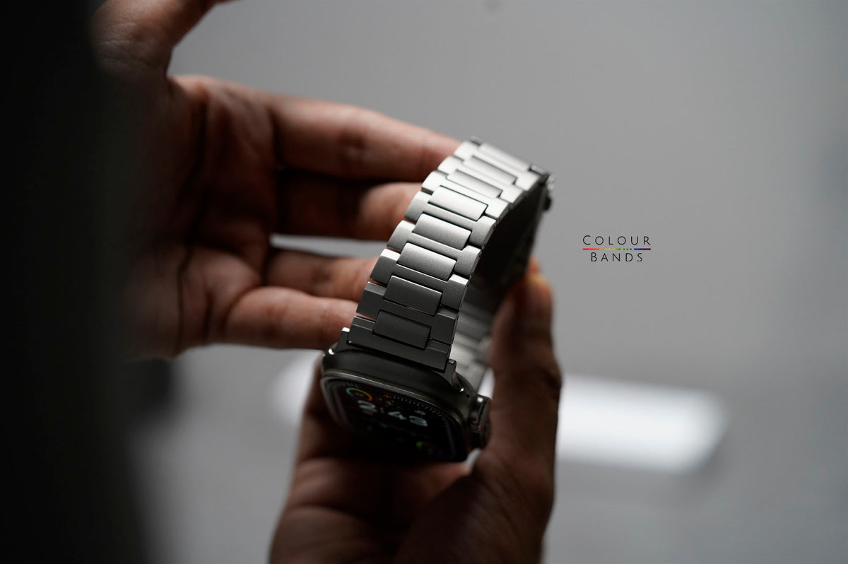 Titanium Edition Band For Apple Watch 49 MM Series Ultra/Ultra 2/Ultra 3