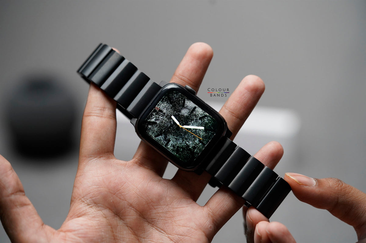 Titanium TB6 Modern Strap For Apple Watch 46/45/44 MM Series 10/9/8/7/6/5/4/Se/Se2Gen