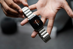Titanium TB6 Modern Strap For Apple Watch 46/45/44 MM Series 10/9/8/7/6/5/4/Se/Se2Gen
