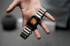 Titanium TB6 Modern Strap For Apple Watch 46/45/44 MM Series 10/9/8/7/6/5/4/Se/Se2Gen