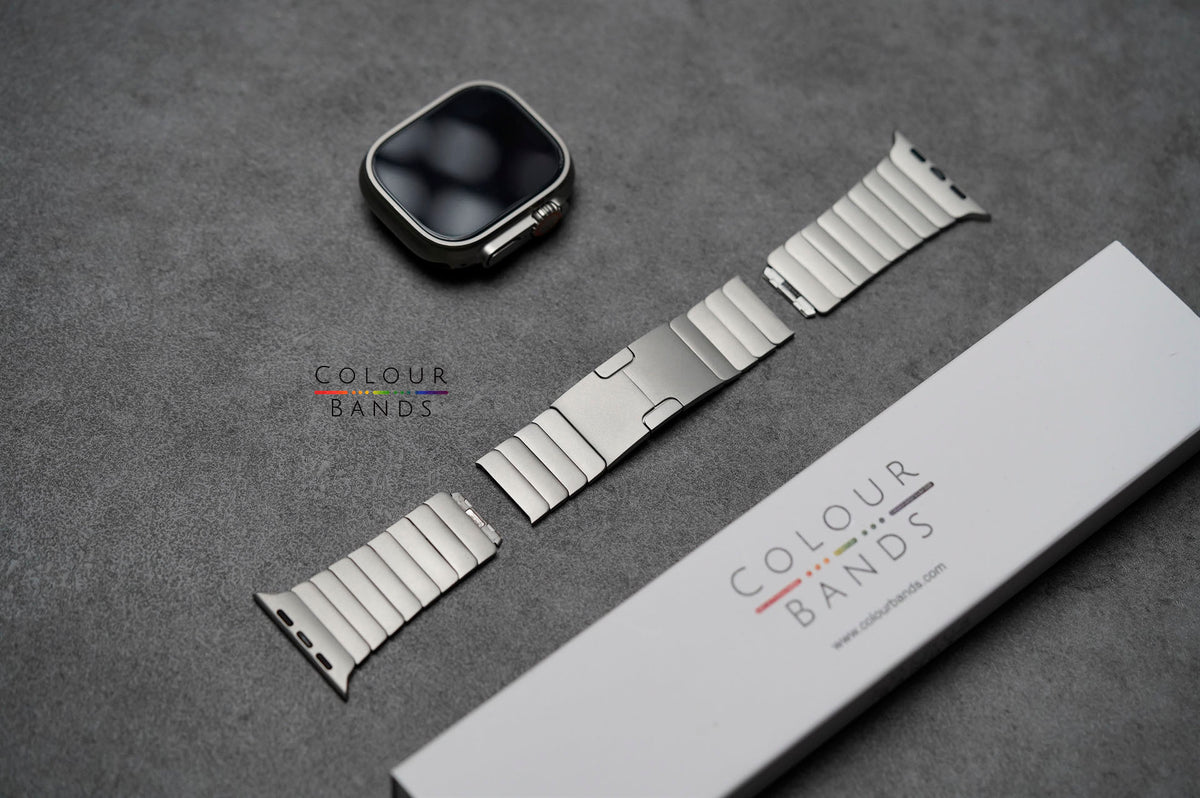 Real Titanium TB4 Link Strap For Apple Watch 49 MM Series Ultra/Ultra 2