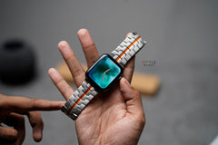 Titanium TB2 Matte Band For Apple Watch 46/45/44 MM Series 10/9/8/7/6/5/4/Se/Se2Gen