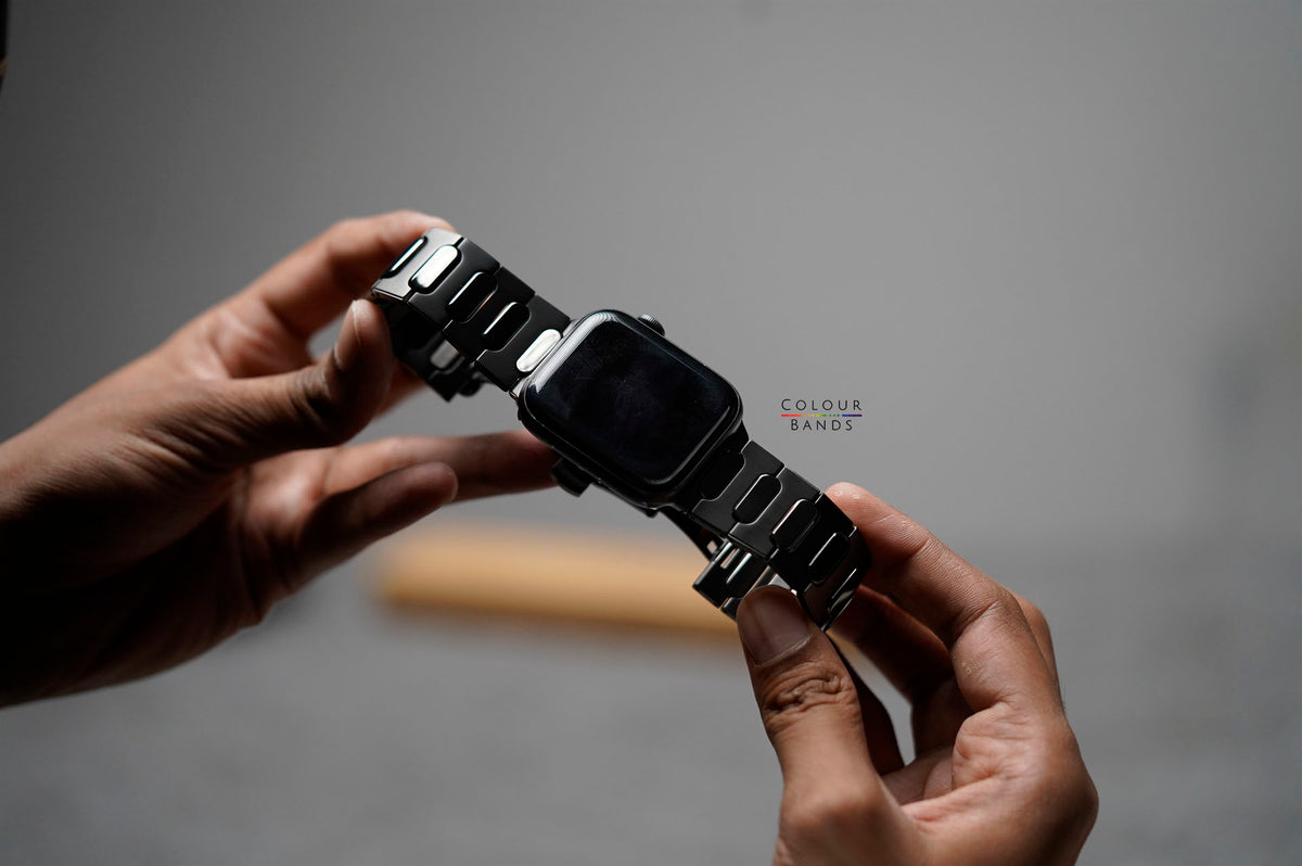 Titanium X Band For Apple Watch 46/45/44 MM Series 10/9/8/7/6/5/4/Se/Se2Gen
